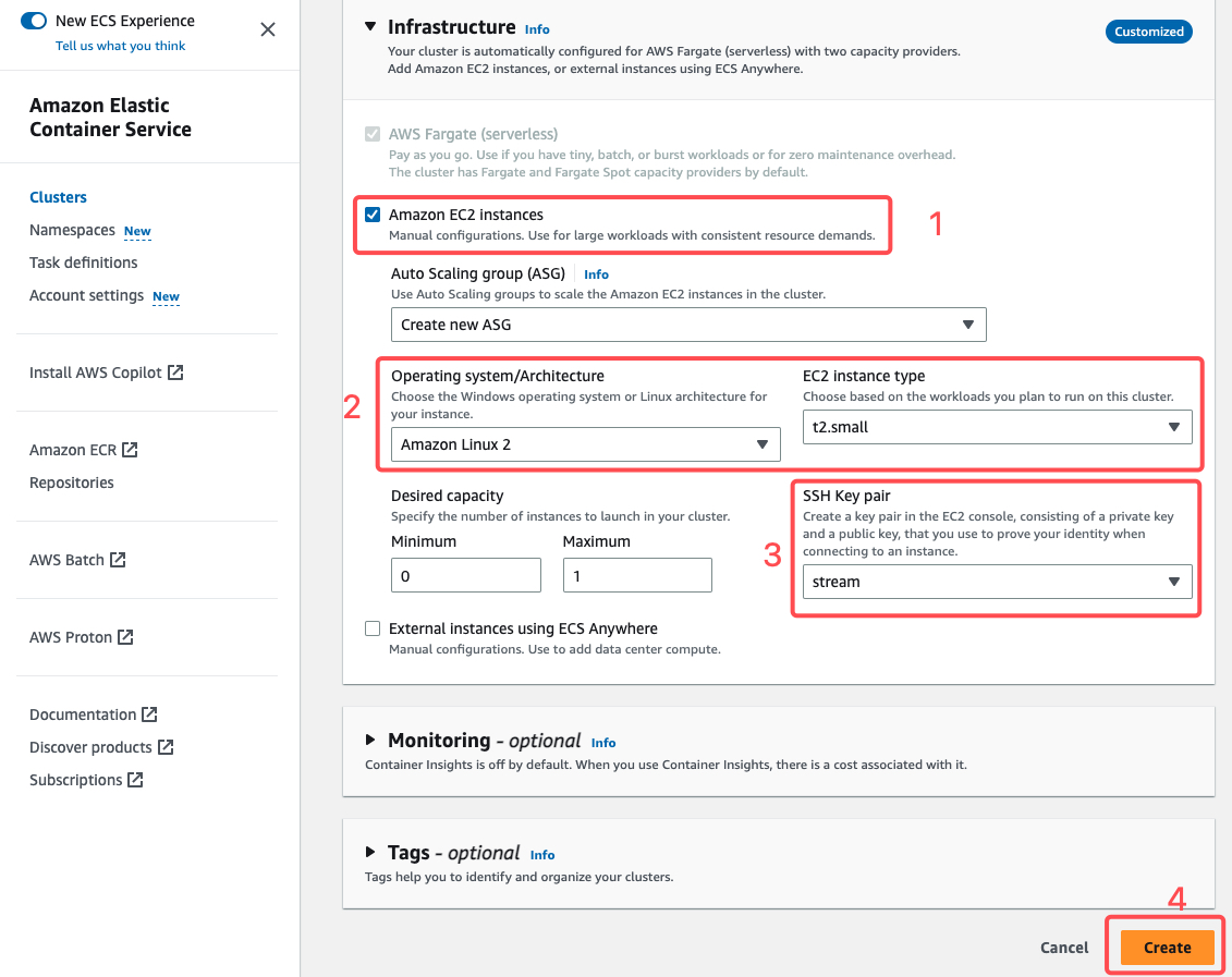 Launch Instance