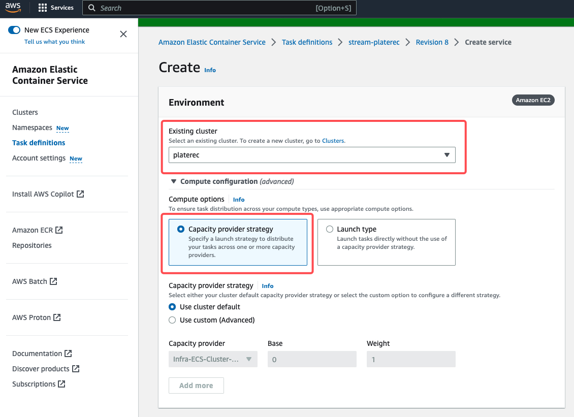Create new Task Example