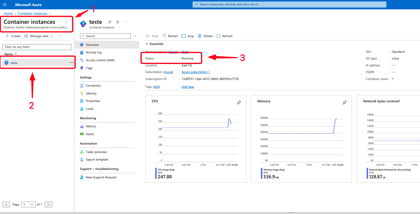 Container Instance