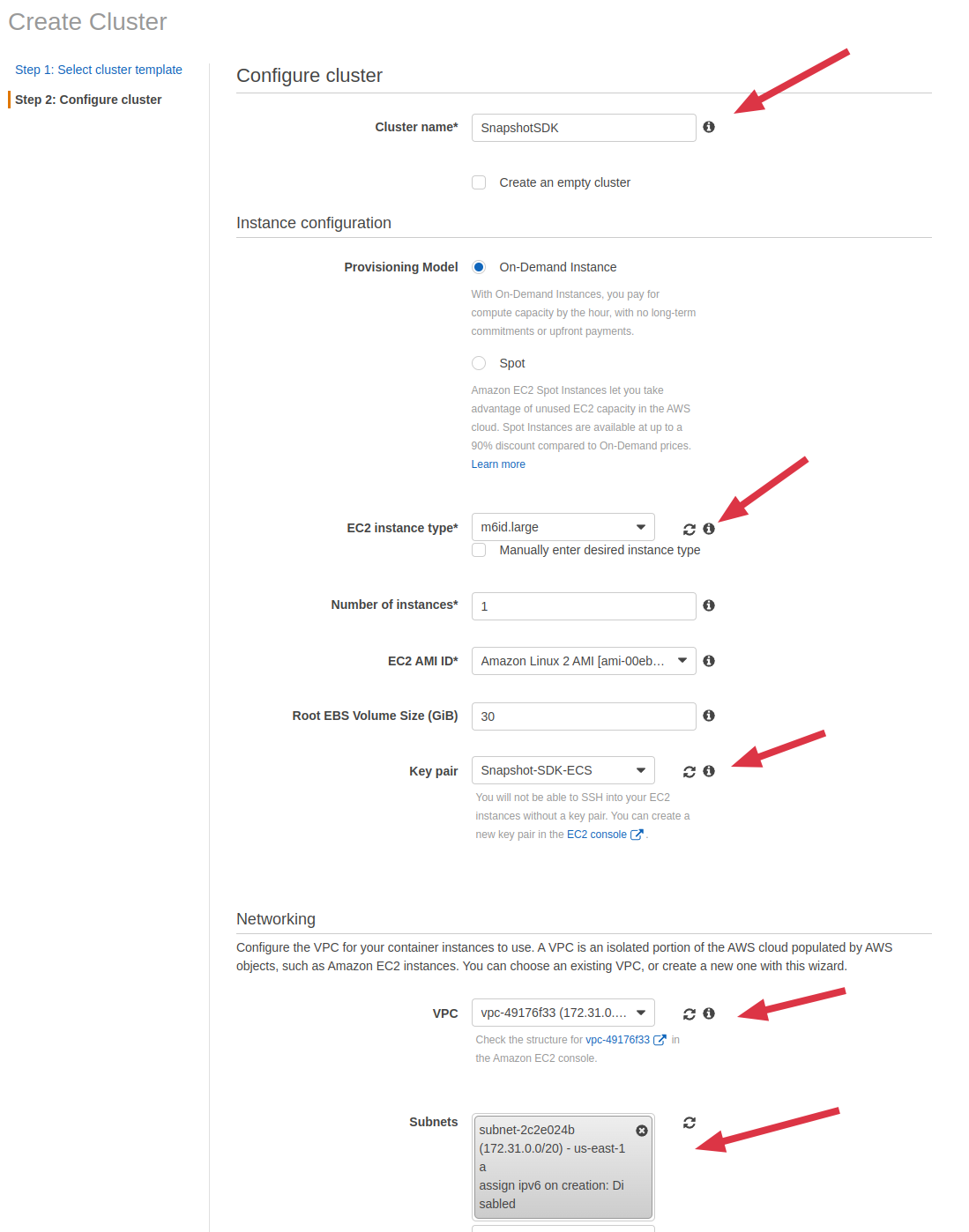 ECS EC2 launch type