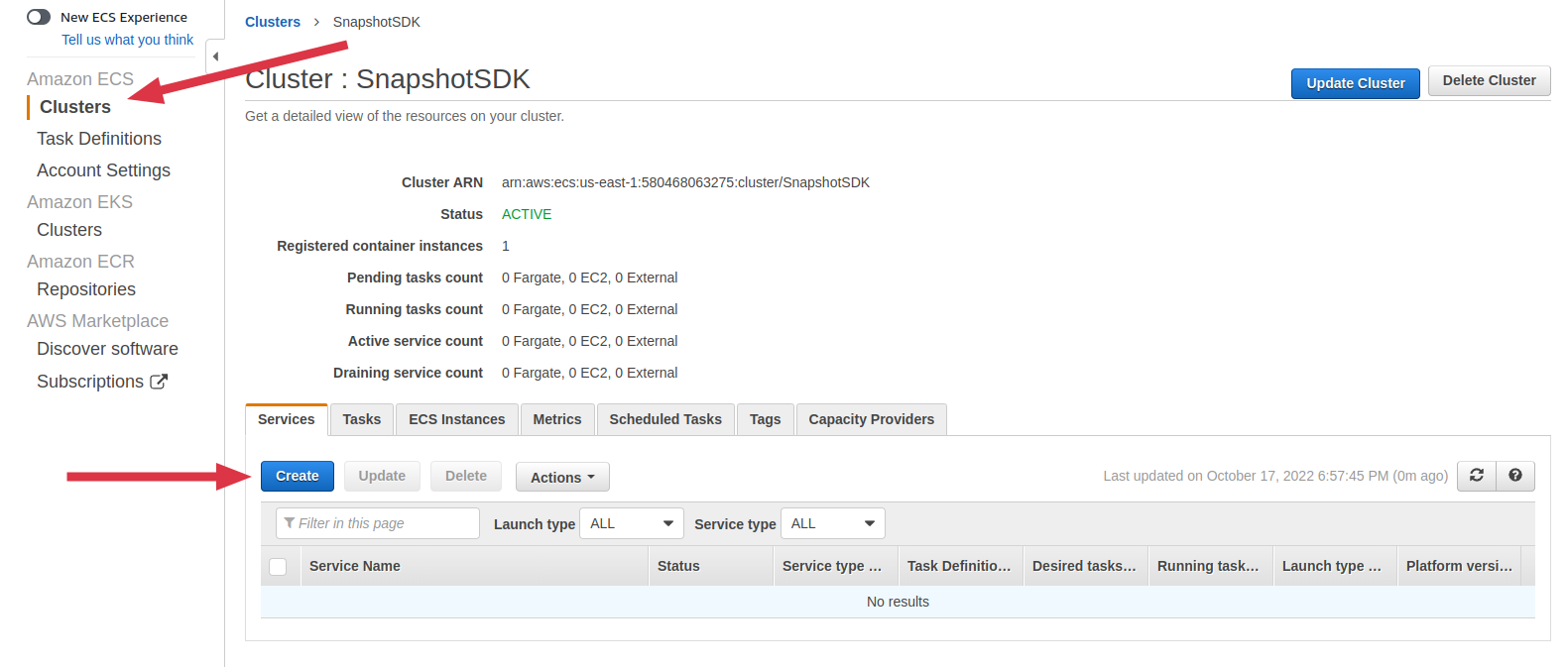 ECS EC2 launch type