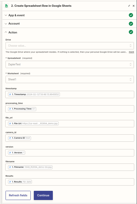google-sheet-mapping