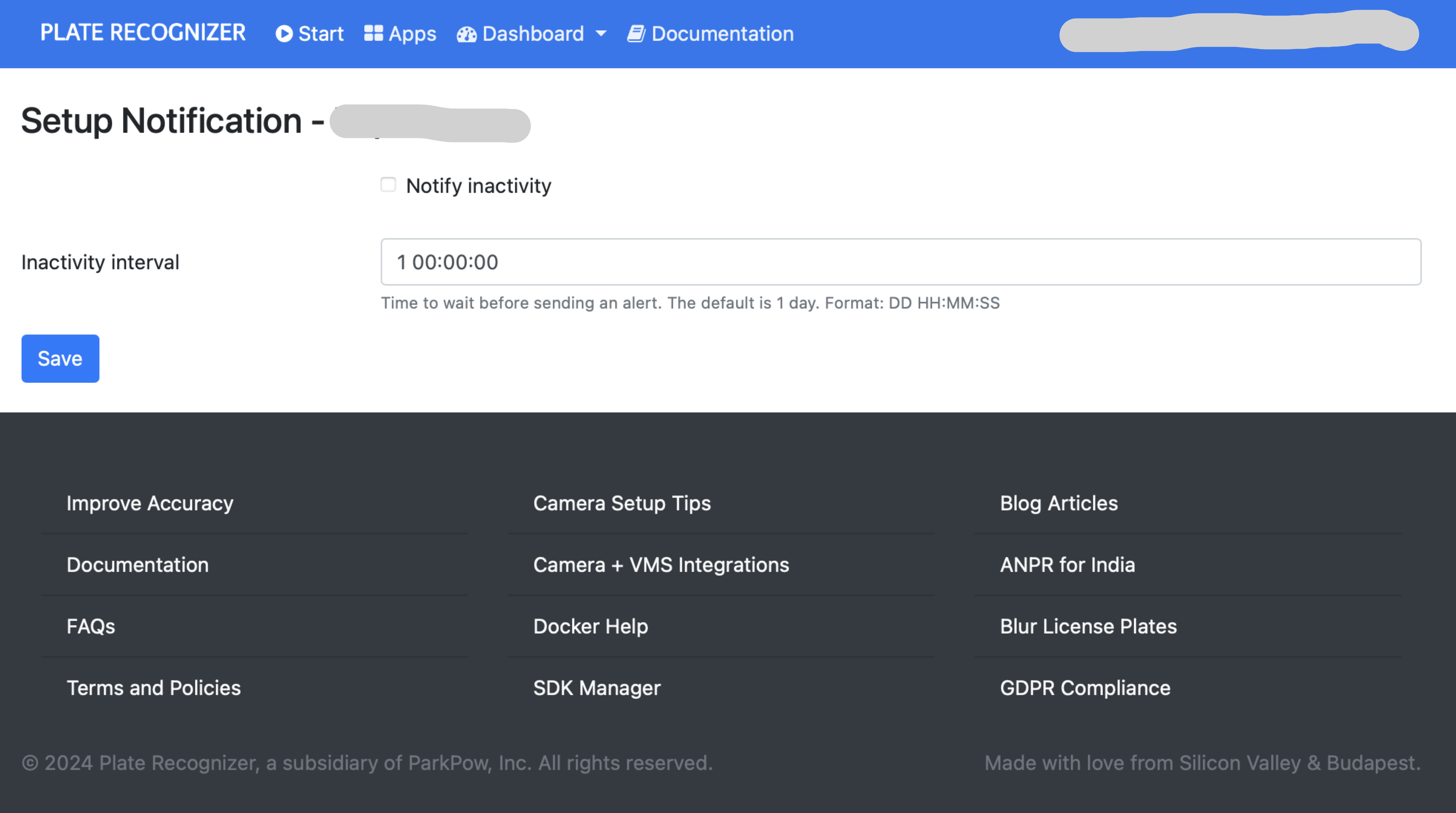 Notification Settings